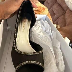 Caparros Black Embellished Heels